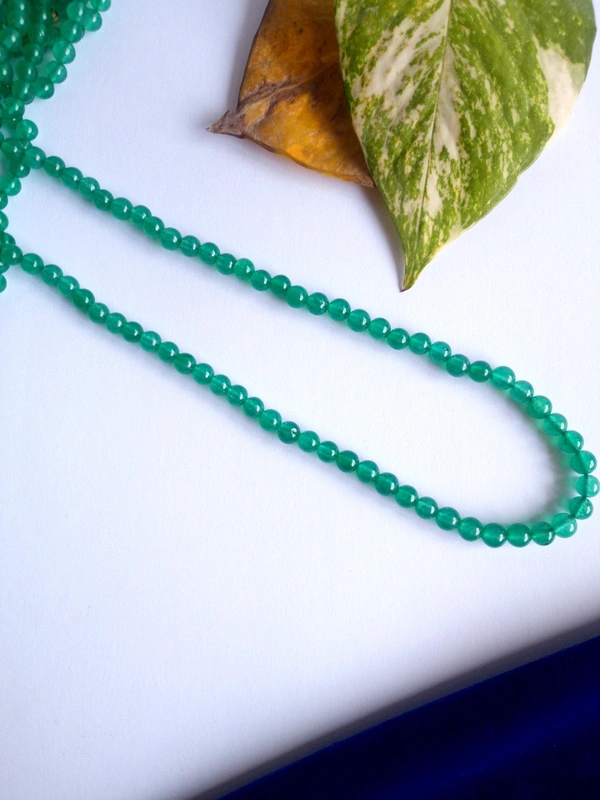 Meera Jewels Amethyst - Pigment Indigo, Green Zed