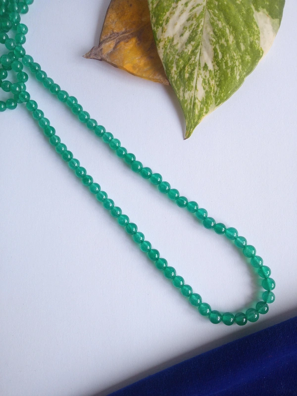 Meera Jewels Amethyst - Pigment Indigo, Green Zed