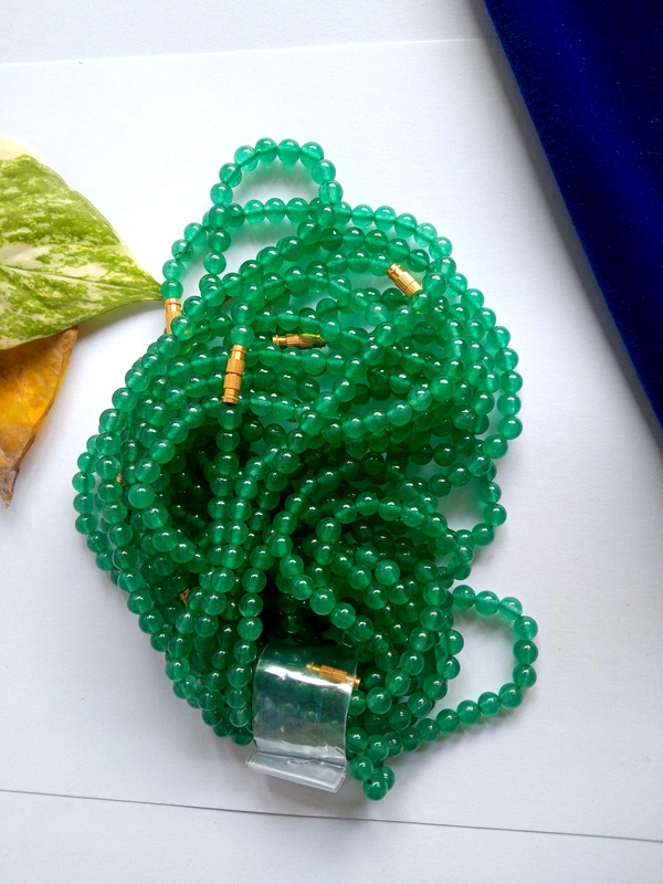 Meera Jewels Amethyst - Pigment Indigo, Green Zed