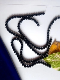 Meera Jewels Amethyst - Pigment Indigo, Black Stone