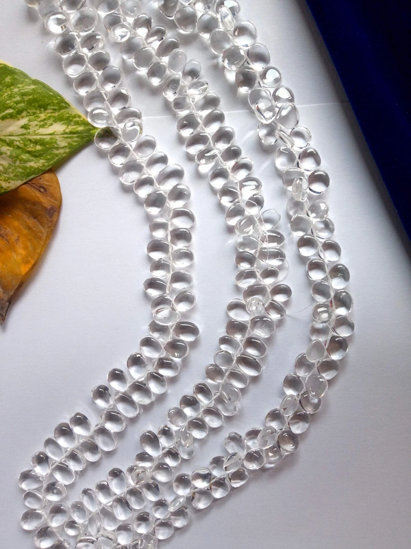 Meera Jewels Clear Crystal  - Mercury, Crystal