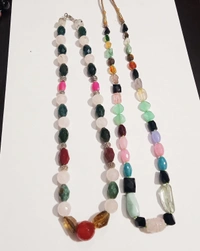 Meera Jewels Multi Stones - Adjustable, (2)