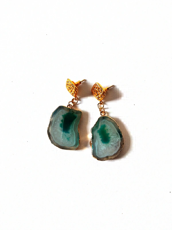 Meera Jewels Agate Earrings - Killarney