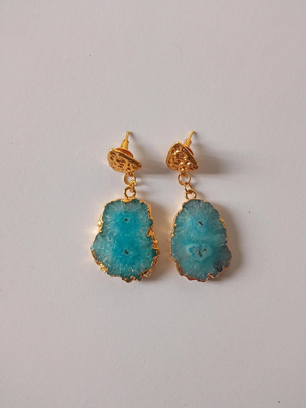 Meera Jewels Agate Earrings - Tradewind