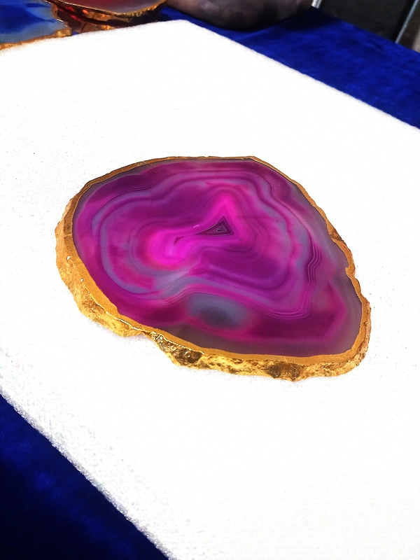 Meera Jewels Coaster - Violet Eggplant