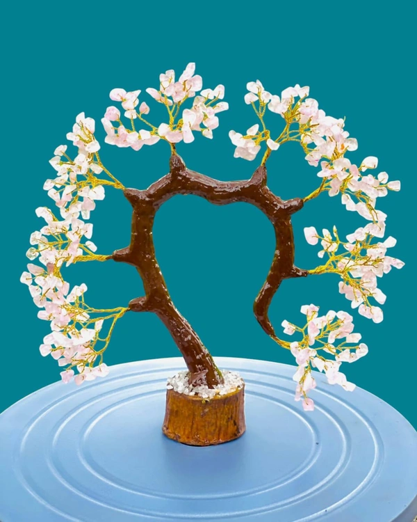 Heart Shape Tree - Rose Quartz