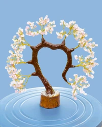 Heart Shape Tree - Rose Quartz
