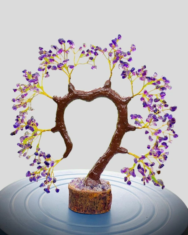 Heart Shape Tree - Amethyst