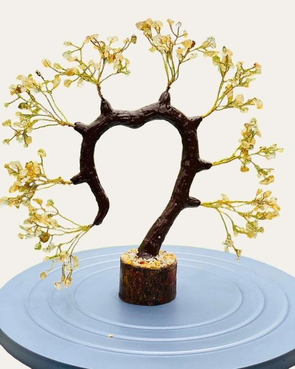 Heart Shape Tree - Citrine