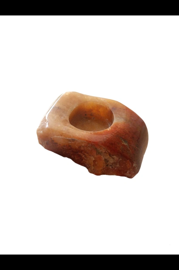 T-Light [solid stone] - Yellow Zed, Crystal