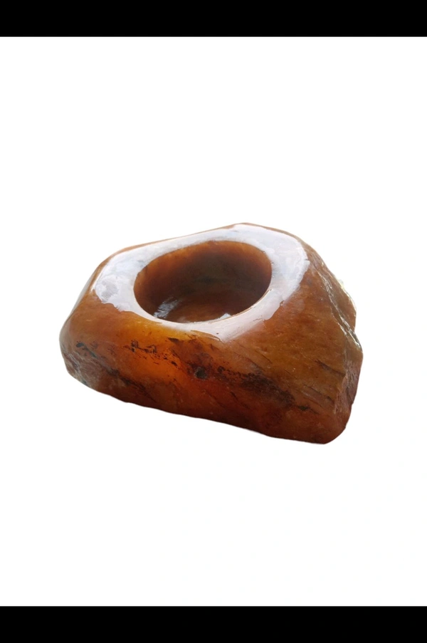 T-Light [solid stone] - Yellow Zed, Crystal
