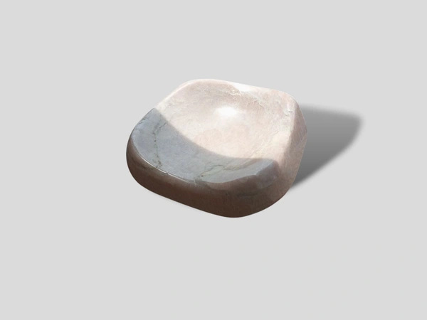 Soap dish [solid stone] - Yellow Zed [Light]