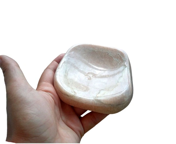 Soap dish [solid stone] - Yellow Zed [Light]