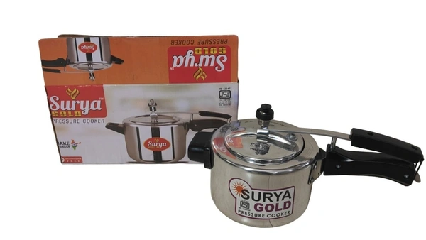 Surya Gold 5L Pressure Cooker ISI Registered  - 12