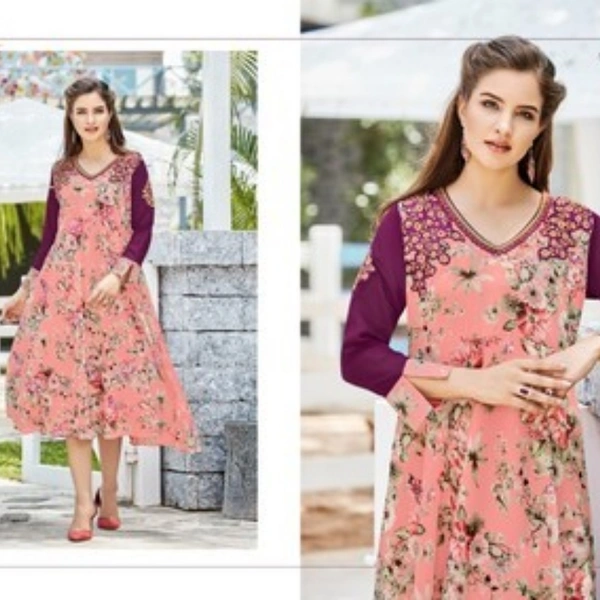 Lavina Kurti - XL, pink