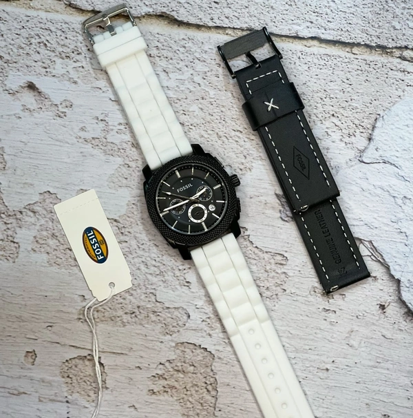 Fossil White Watch - 