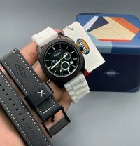 Fossil White Watch - 