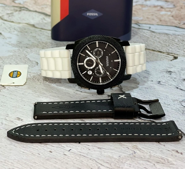 Fossil White Watch - 