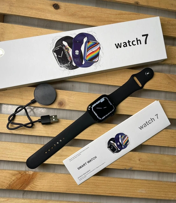 NEW SERIES 7 SMART WATCH T 200 PLUS - BLACK