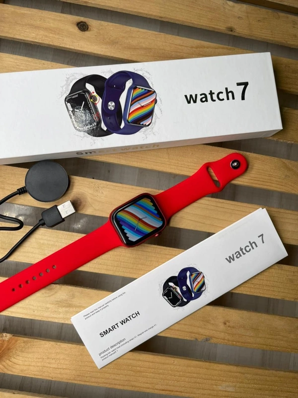 NEW SERIES 7 SMART WATCH T 200 PLUS - RED