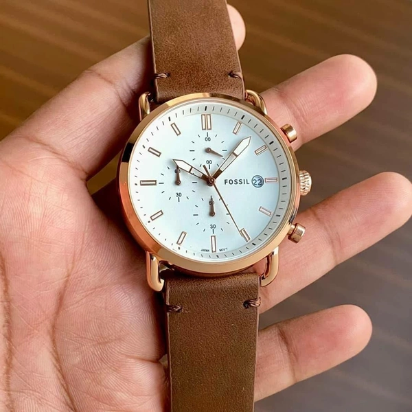 Fossil White Watch