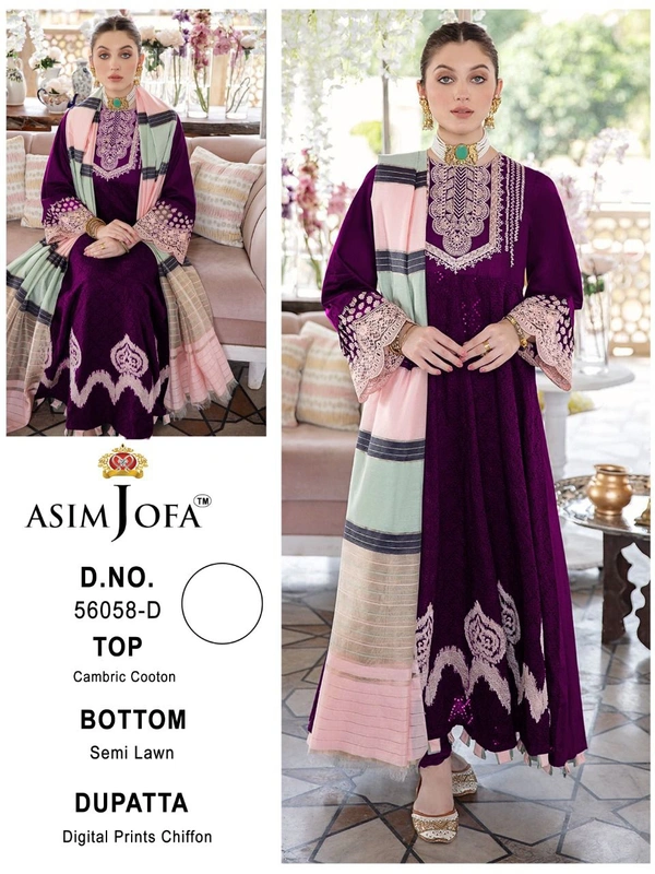 Superhit Design Asim Jofa Ladies Suits