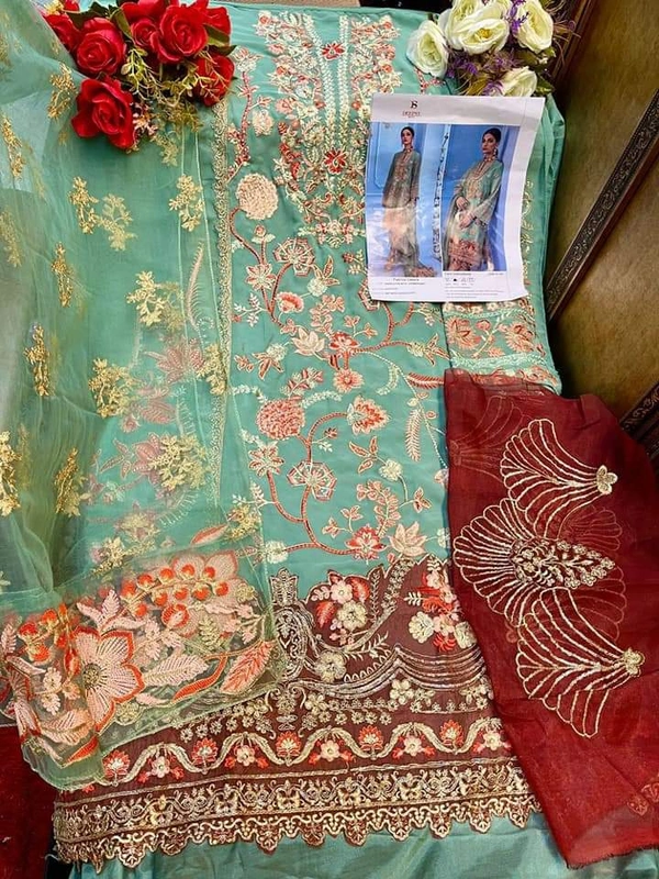 Deepsy Heavy Handwork Ladies Suit - D-109