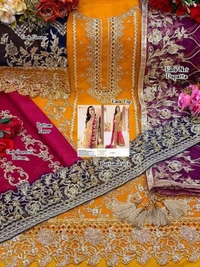 ROSEMEEN HEAVY GEORGETTE DESIGNER SUIT - C-1082 C