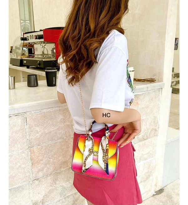 New Designer Stylish Multi shaded Sling bag 🌈🌈 - M-4