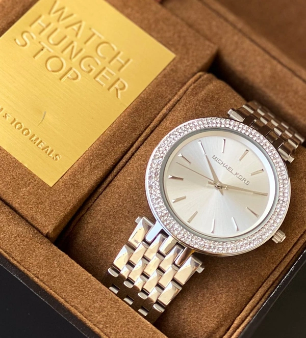  Michael korse Stainless Steel Watch