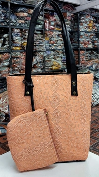 Chiken Kari Tote Pouch - White