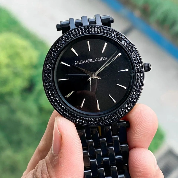  Michael kors Stanless Steel Full Black