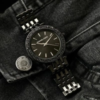  Michael kors Stanless Steel Full Black