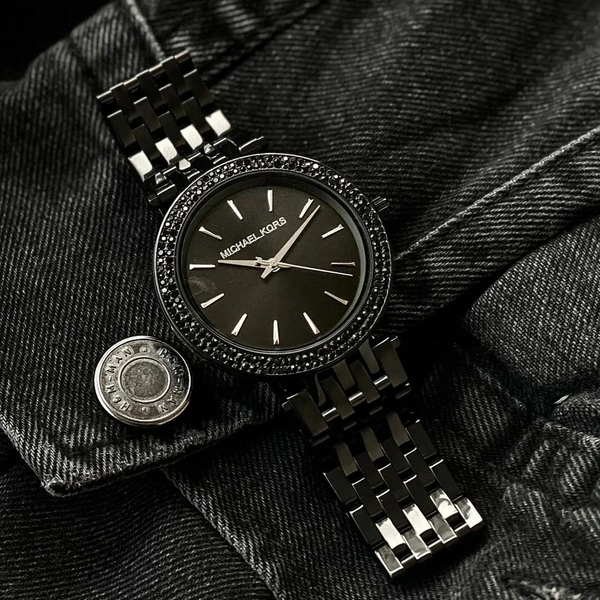  Michael kors Stanless Steel Full Black