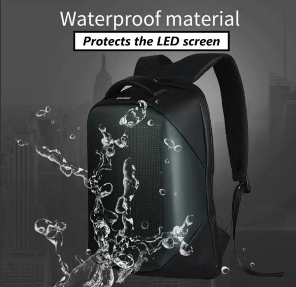 LED Backpack Anti theft Bag