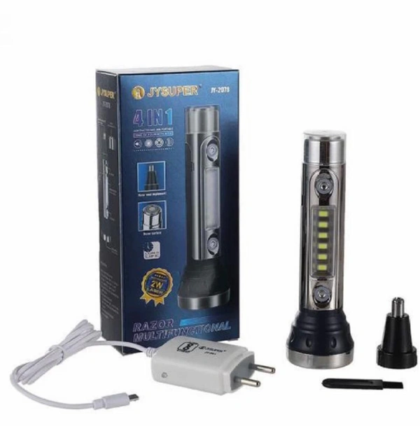 JY-2078 Rechargeable 4 in 1Torch