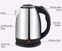 SCARLETT 2 Ltr Electric Cordless kettle