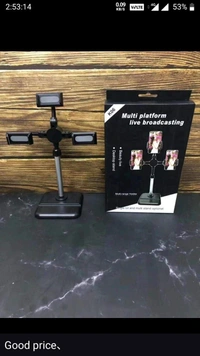 K06 Multi bracket Tablet & Phone Mic Stand