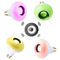 Led Colorful Bulb Bluetooth speaker with White + RGB Led light 