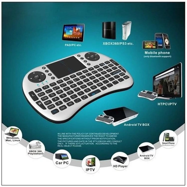 Mini Wireless Keyboad Built in Mouse