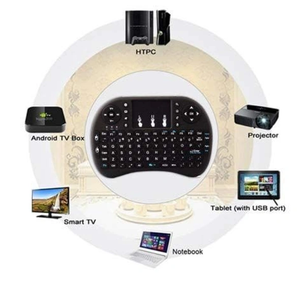 Mini Wireless Keyboad Built in Mouse