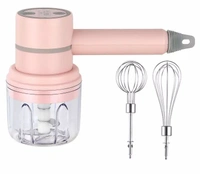 2 in 1 Wireless Rechargable Electric Mixer & Chopper