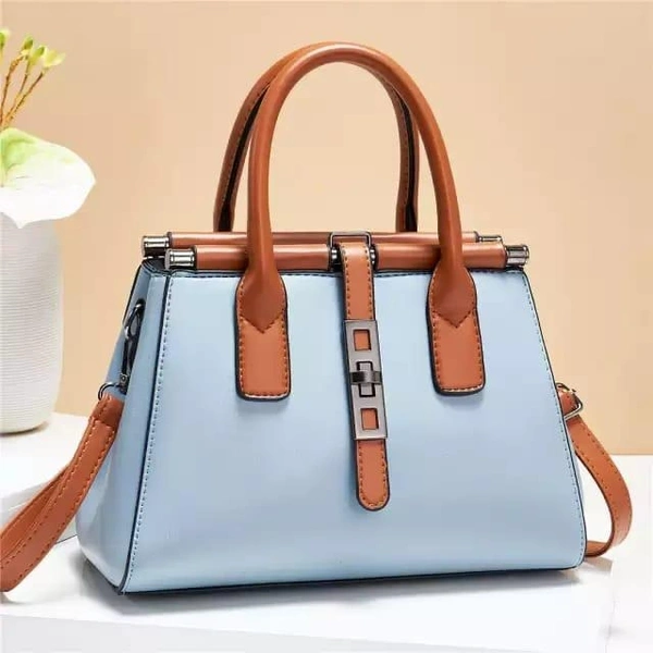 IMPORTED HAND BAGS - Sky Blue