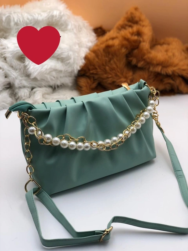 Fancy Imported Bags - 12×7 inch, Green