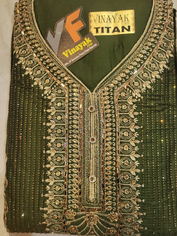 Radhika Fashion - Menhdi Green