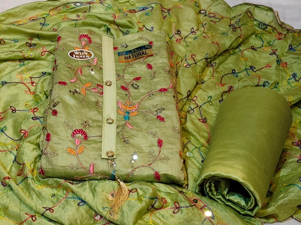 Party Wear Suit - Green