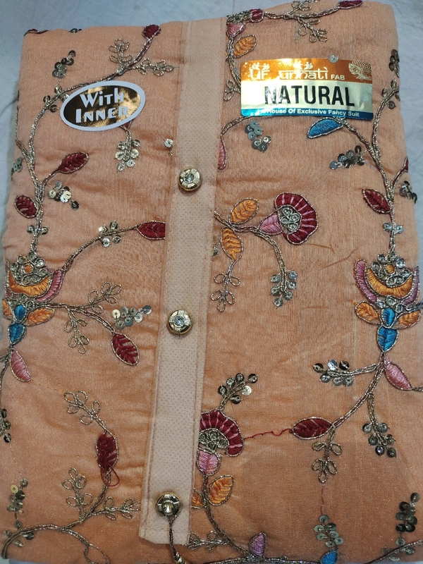 Party Wear Suit - Peach