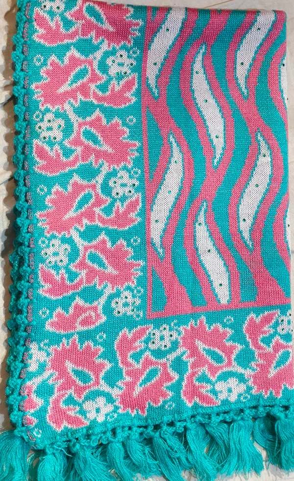 Nayra  - Sea green, 76cm×25cm, 500 gm