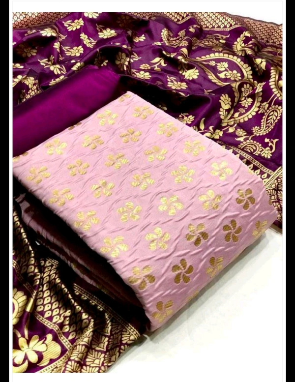 NITYA DESIGNER LADIES DRESS MATTERIAL - PINK