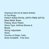 Sizzling Graceful Women Anklets & Toe RingsBase  - india, 5.0